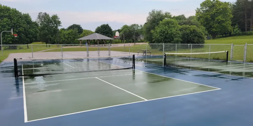 Can You Play Pickleball  on a Wet Court