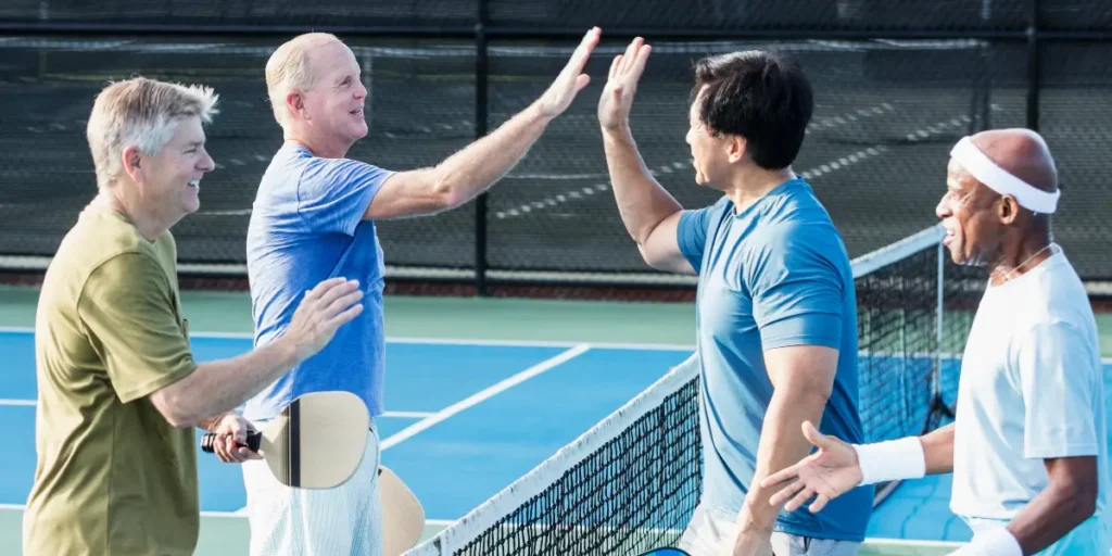 How Side Outs Work in Doubles Pickleball