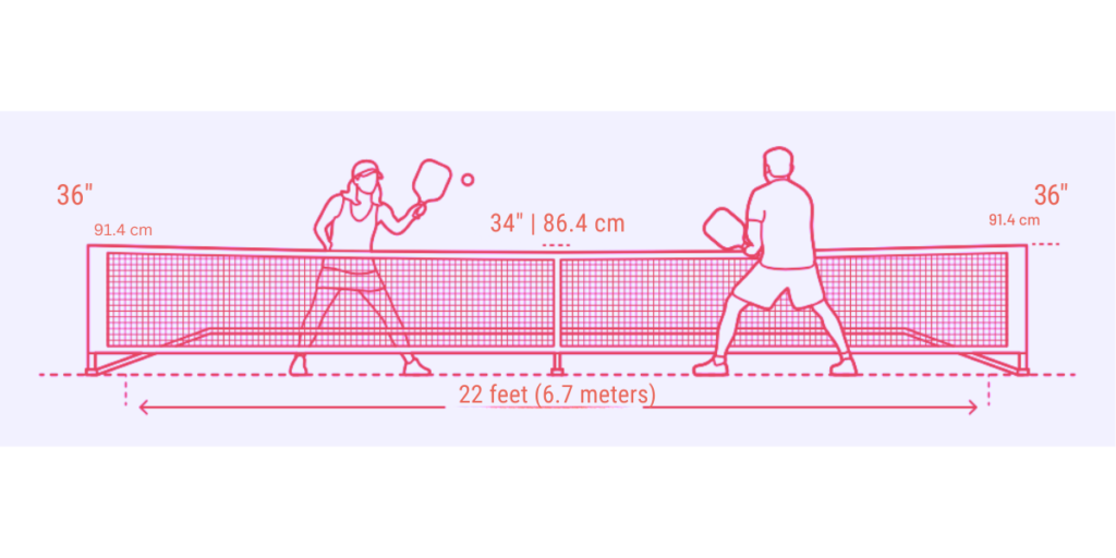 Official Pickleball Net Height